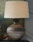 Magan Metal Table Lamp (1/CN)