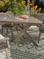 Beach Front Outdoor Dining Table and 6 Chairs