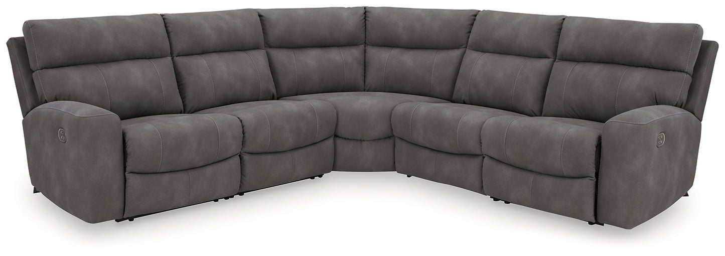 Next-Gen DuraPella 5-Piece Power Reclining Sectional