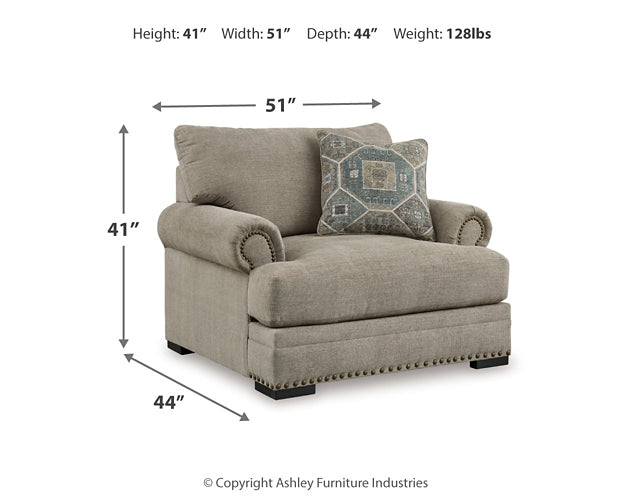 Galemore Chair and Ottoman