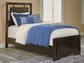 Covetown Twin Panel Bed with Nightstand