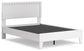 Hallityn Full Panel Platform Bed with Dresser and Chest