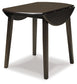 Hammis Round DRM Drop Leaf Table