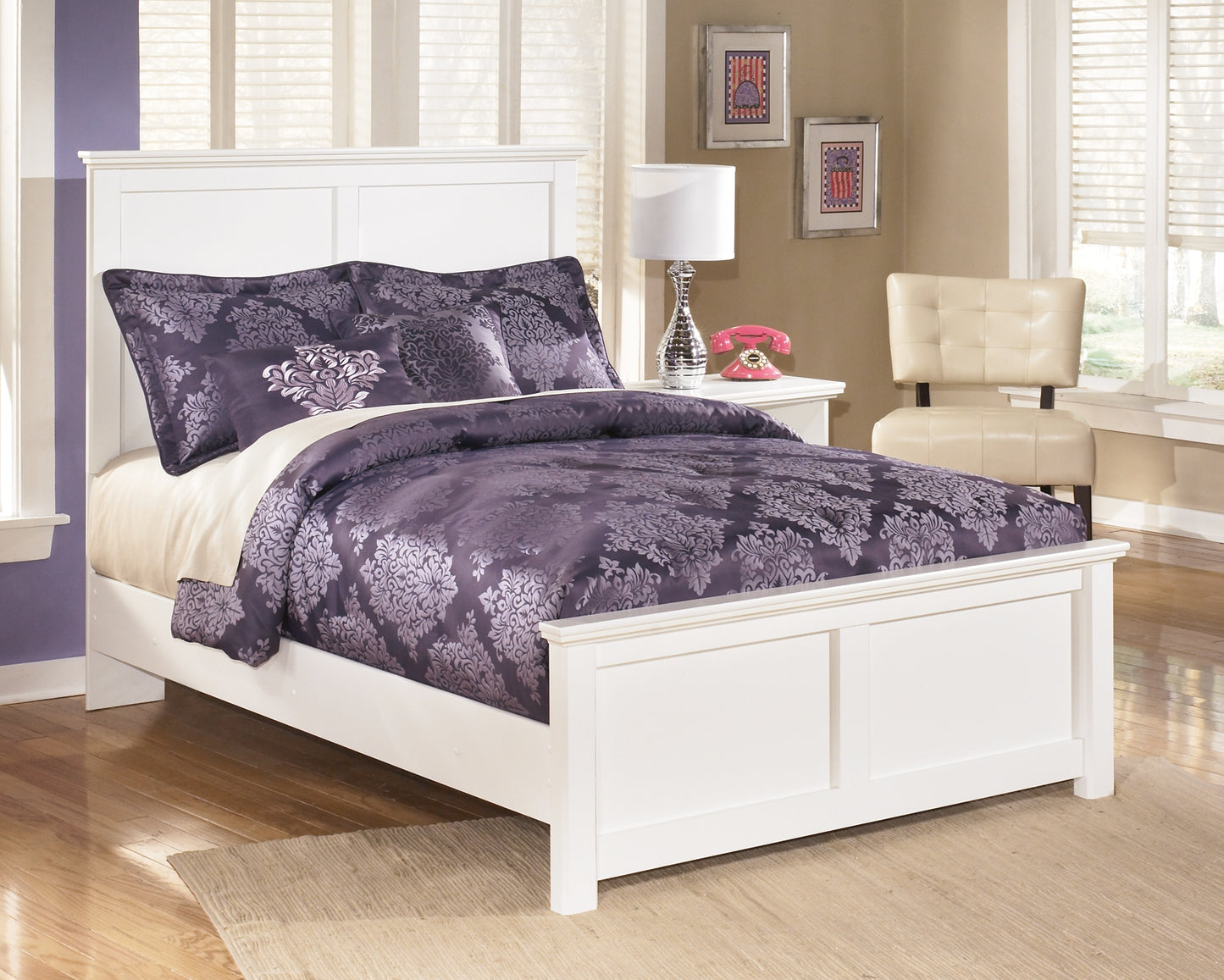 Bostwick Shoals Full Panel Bed with Dresser