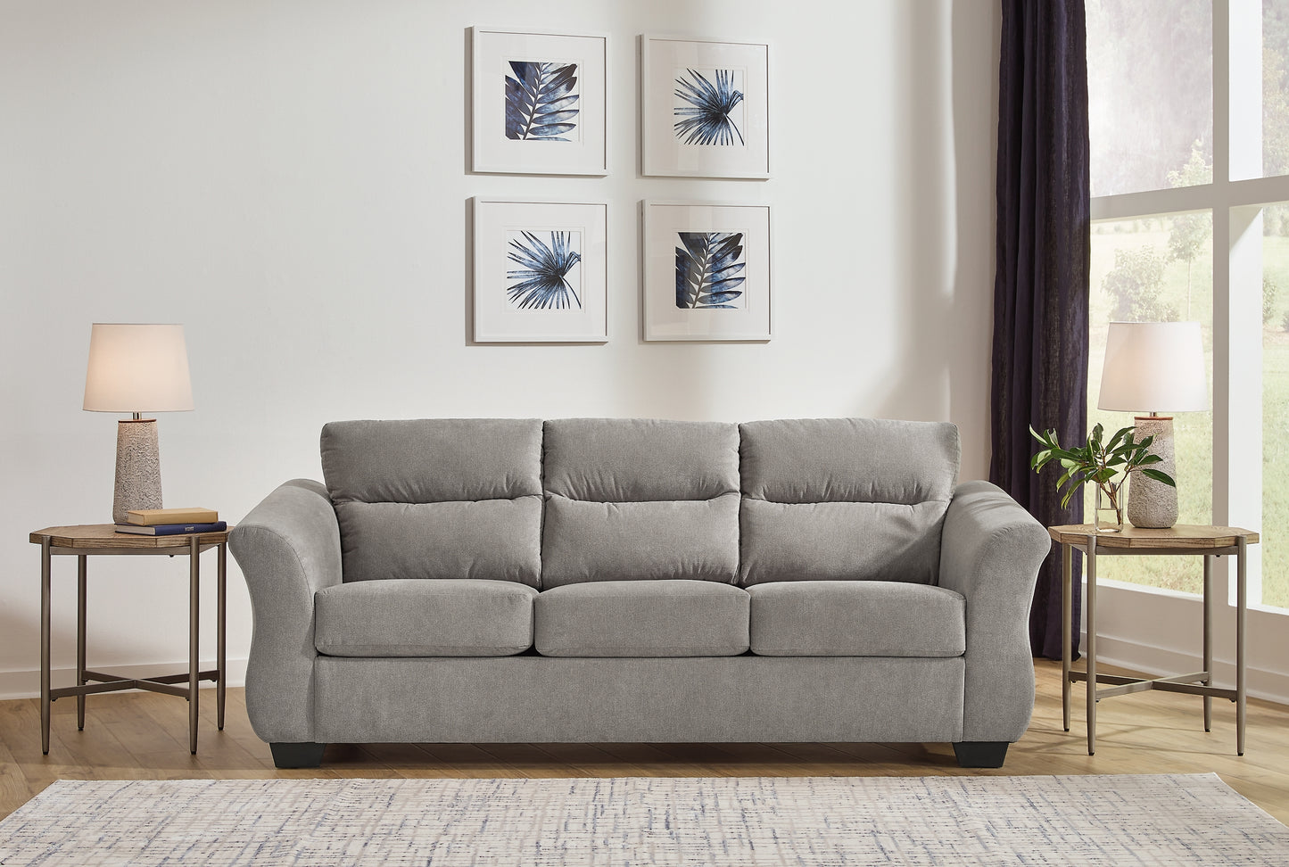 Miravel Sofa and Loveseat