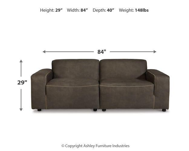 Allena Sofa and Loveseat